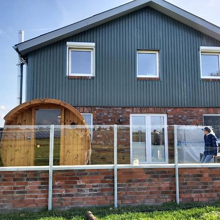 Neu! Ferienhaus Taja Niebuell Mit Sauna エクステリア 写真